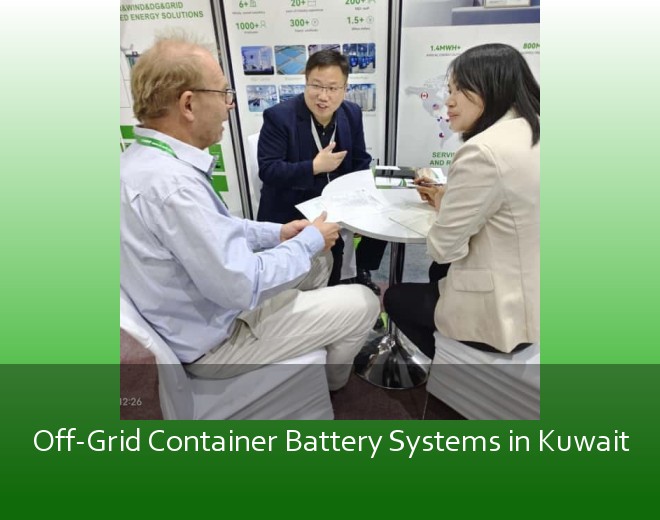 Off-Grid Container Battery Systems in Kuwait